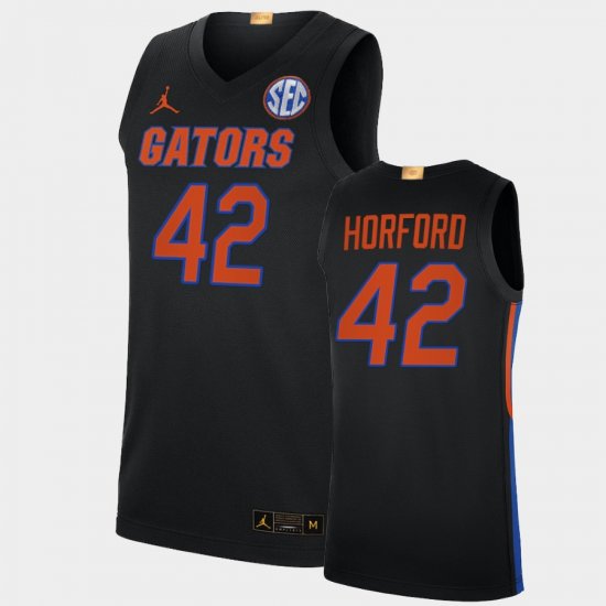 #42 Al Horford Alumni Limited Florida Gators Elite Limited Alumni Mens Black Jersey 631872-781