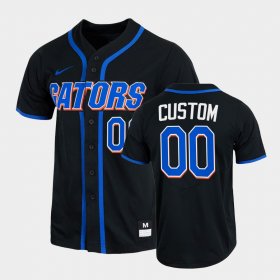 #00 Custom College Baseball UF 2022 Full-Button Men Black Jersey 852566-541 #00 Custom College Baseball UF 2022 Full-Button Men Black Jersey 852566-541