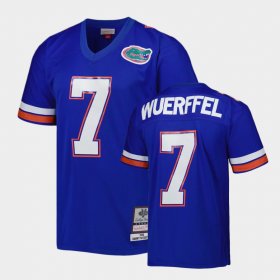 #7 Danny Wuerffel Legacy Florida Men's Royal Jersey 722035-450