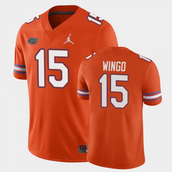 #15 Derek Wingo Game Florida Men Orange Jersey 843456-825