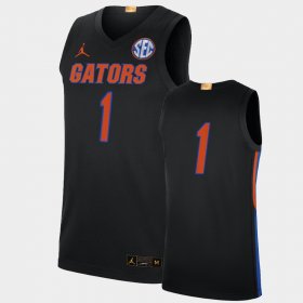 #1 Alumni Limited Florida Gators Elite Limited College Basketball Mens Black Jersey 336805-682