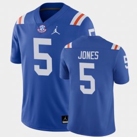 #5 Emory Jones College Football Florida Men's Blue Jersey 183065-873