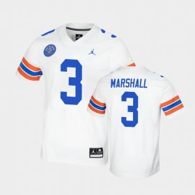 #3 Jason Marshall Jr. Replica Florida Ring of Honor Men White Jersey 591396-230