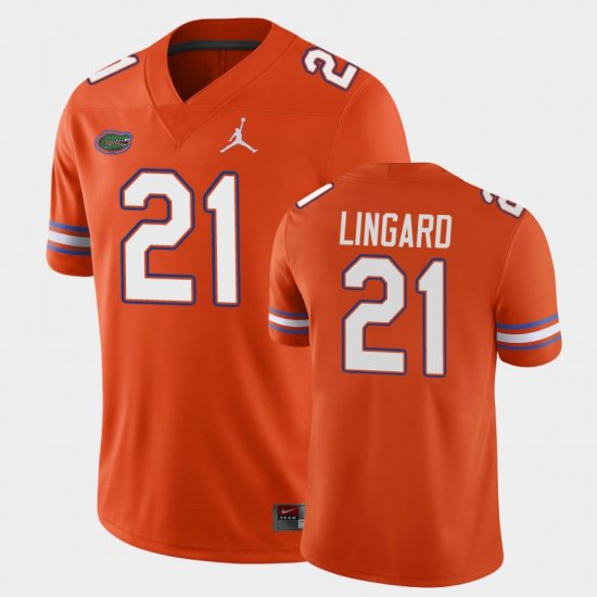 #21 Lorenzo Lingard Game Florida Gators Men Orange Jersey 325383-121