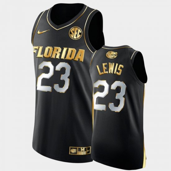 #23 Scottie Lewis Golden Edition UF Alumni Player Men\'s Black Jersey 659934-510