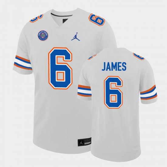 #6 Shemar James Replica Florida Ring of Honor Men White Jersey 243392-653