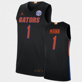 #1 Tre Mann Alumni Limited Florida Gators Elite Limited Alumni Mens Black Jersey 509448-895