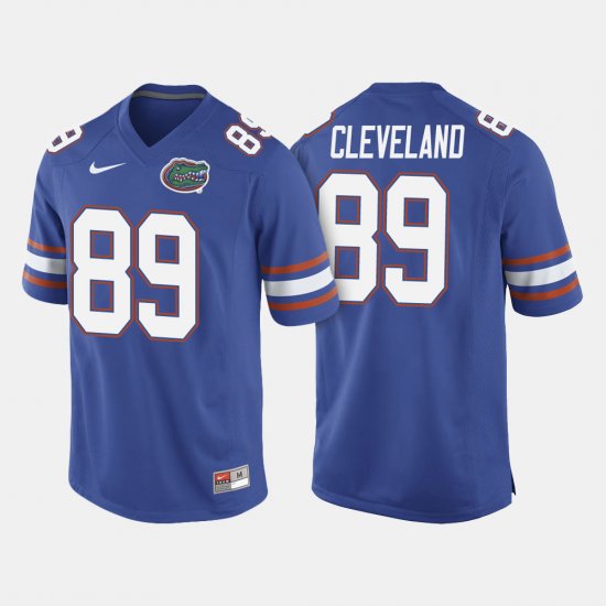 #89 Tyrie Cleveland College Football Florida Men Royal Blue Jersey 724504-458