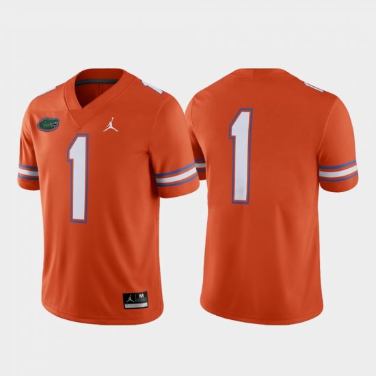 #1 Game Florida Alternate Jordan Brand Men\'s Orange Jersey 653326-739