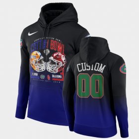 #00 Custom 2020 Cotton Bowl Florida Matchup Extra Point Men Black Royal Hoodie 901156-231 #00 Custom 2020 Cotton Bowl Florida Matchup Extra Point Men Black Royal Hoodie 901156-231