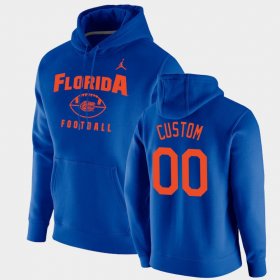 #00 Custom Oopty Oop UF Football Pullover Men's Royal Hoodie 555707-939 #00 Custom Oopty Oop UF Football Pullover Men's Royal Hoodie 555707-939