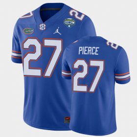 #27 Dameon Pierce 2020 Cotton Bowl UF Game Mens Royal Jersey 392770-315