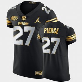 #27 Dameon Pierce Golden Edition UF 2020-21 Authentic Men Black Jersey 760416-890