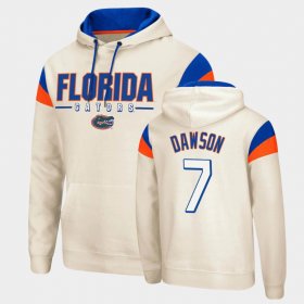 #7 Duke Dawson Fortress Florida Gators Pullover Men's Cream Hoodie 626139-413 #7 Duke Dawson Fortress Florida Gators Pullover Men's Cream Hoodie 626139-413
