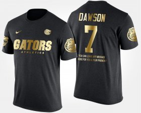 #7 Duke Dawson Gold Limited Florida Short Sleeve With Message Men Black T-Shirt 189831-504 #7 Duke Dawson Gold Limited Florida Short Sleeve With Message Men Black T-Shirt 189831-504