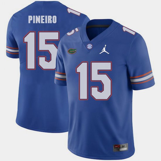 #15 Eddy Pineiro Jordan Brand Florida Replica 2018 Game Mens Royal Jersey 692861-725