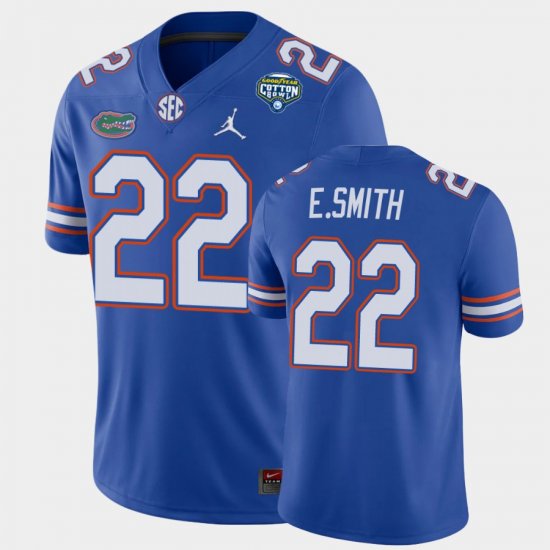 #22 Emmitt Smith 2020 Cotton Bowl UF Game Men Royal Jersey 811955-632