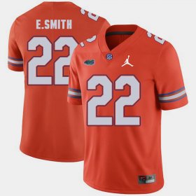 #22 Emmitt Smith Jordan Brand UF Replica 2018 Game Men Orange Jersey 155791-479