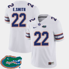 #22 E.Smith College Football Florida 2018 SEC Men White Jersey 277167-316