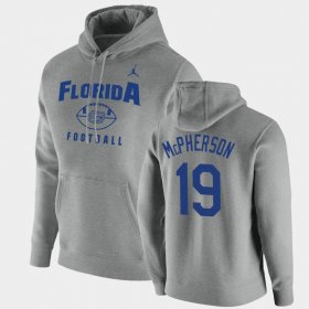 #19 Evan McPherson Oopty Oop Florida Football Pullover Mens Gray Hoodie 745631-470 #19 Evan McPherson Oopty Oop Florida Football Pullover Mens Gray Hoodie 745631-470