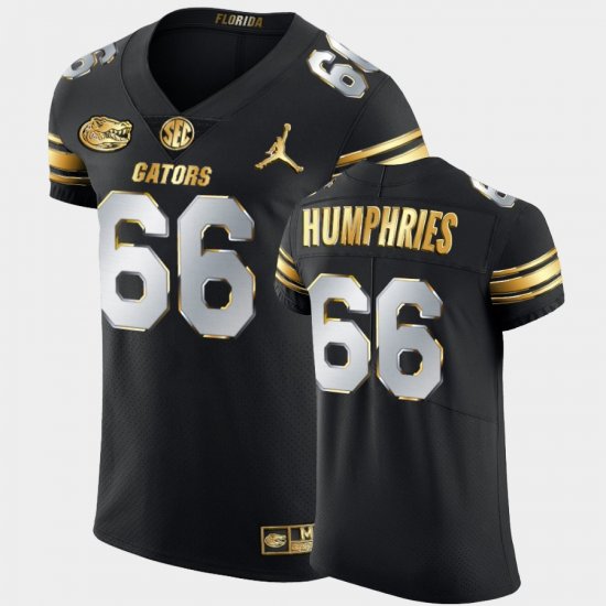 #66 Jaelin Humphries Golden Edition University of Florida 2020-21 Authentic Mens Black Jersey 362324-848