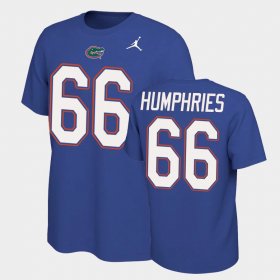 #66 Jaelin Humphries Name and Number Florida Gators Name & Number Retro Men Royal T-Shirt 941528-312 #66 Jaelin Humphries Name and Number Florida Gators Name & Number Retro Men Royal T-Shirt 941528-312