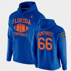 #66 Jaelin Humphries Retro Football Florida Pullover Men Royal Hoodie 192095-925 #66 Jaelin Humphries Retro Football Florida Pullover Men Royal Hoodie 192095-925