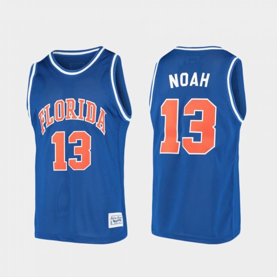 #13 Joakim Noah Alumni Florida Basketball Men\'s Royal Jersey 741947-649