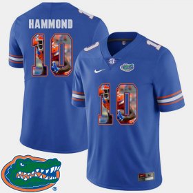 #10 Josh Hammond Pictorial Fashion Florida Gators Football Men Royal Jersey 740236-427