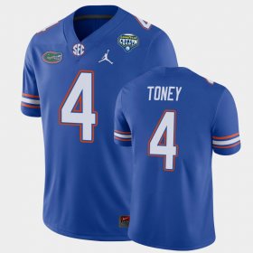 #4 Kadarius Toney 2020 Cotton Bowl UF Game Men's Royal Jersey 654433-797