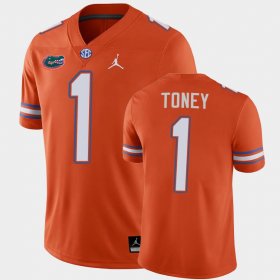 #1 Kadarius Toney College Football Florida Gators Alternate Game Men's Orange Jersey 881234-343