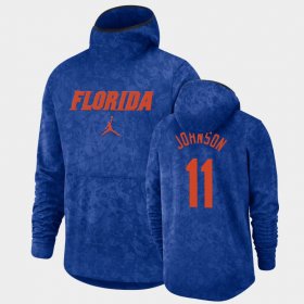 #11 Keyontae Johnson Basketball Spotlight University of Florida Pullover Team Logo Men's Royal Hoodie 714044-949 #11 Keyontae Johnson Basketball Spotlight University of Florida Pullover Team Logo Men's Royal Hoodie 714044-949