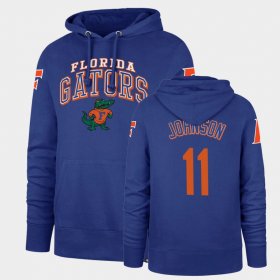 #11 Keyontae Johnson Double Decker Florida Headline Vintage Men Royal Hoodie 580292-852 #11 Keyontae Johnson Double Decker Florida Headline Vintage Men Royal Hoodie 580292-852