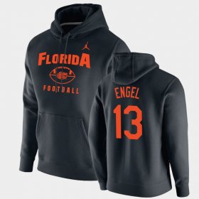 #13 Kyle Engel Oopty Oop Florida Football Pullover Men's Black Hoodie 807255-991 #13 Kyle Engel Oopty Oop Florida Football Pullover Men's Black Hoodie 807255-991