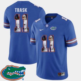 #11 Kyle Trask Pictorial Fashion UF Football Men Royal Jersey 794742-822