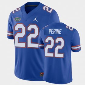 #22 Lamical Perine Limited UF Football Men's Royal Jersey 529701-777