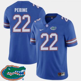 #22 Lamical Perine College Football University of Florida 2018 SEC Mens Royal Jersey 550890-378