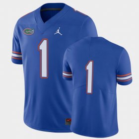 #1 Limited Florida Gators Jordan Brand Football Men's Royal Jersey 494973-660