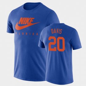 #20 Malik Davis Spring Break Futura University of Florida Essential Futura Mens Royal T-Shirt 832620-248 #20 Malik Davis Spring Break Futura University of Florida Essential Futura Mens Royal T-Shirt 832620-248