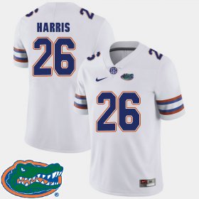 #26 Marcell Harris College Football University of Florida 2018 SEC Men White Jersey 453084-304