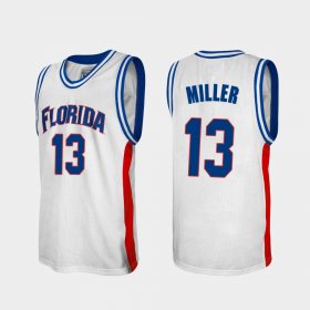 #13 Mike Miller Alumni Florida College Baketball Mens White Jersey 383218-282