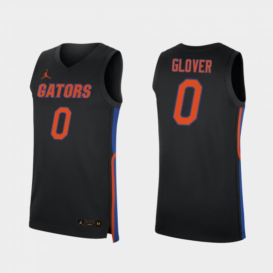 #0 Ques Glover Replica UF 2019-20 College Basketball Men\'s Black Jersey 649544-192