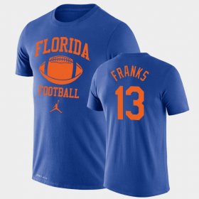 #13 Feleipe Franks Retro Football UF Lockup Legend Performance Men Royal T-Shirt 258663-423 #13 Feleipe Franks Retro Football UF Lockup Legend Performance Men Royal T-Shirt 258663-423