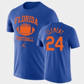 #24 Iverson Clement Retro Football UF Lockup Legend Performance Mens Royal T-Shirt 751411-557 #24 Iverson Clement Retro Football UF Lockup Legend Performance Mens Royal T-Shirt 751411-557