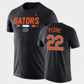 #22 Lamical Perine Team DNA Florida Gators Legend Performance Jordan Brand Men Black T-Shirt 767389-853 #22 Lamical Perine Team DNA Florida Gators Legend Performance Jordan Brand Men Black T-Shirt 767389-853