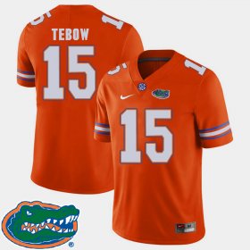 #15 Tim Tebow College Football UF 2018 SEC Men's Orange Jersey 119687-185