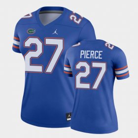 #27 Dameon Pierce College Football Florida Legend Women Royal Jersey 540665-717