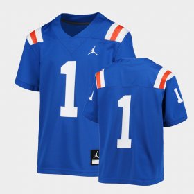 #1 College Football University of Florida Untouchable Youth Royal Jersey 279965-882