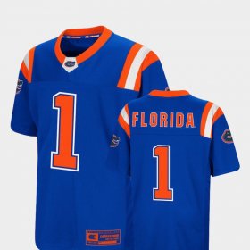 #1 Foos-Ball Football Florida Gators Authentic Youth Royal Jersey 140692-255