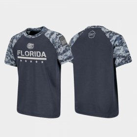 OHT Military Appreciation Florida Gators Raglan Digital Camo Youth Charcoal T-Shirt 595617-187 OHT Military Appreciation Florida Gators Raglan Digital Camo Youth Charcoal T-Shirt 595617-187